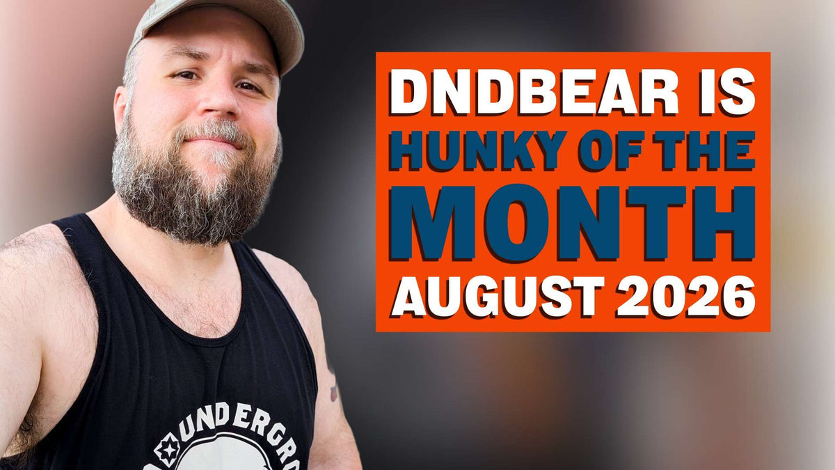 August's Hunky Is dndbear, and September's Theme Is Clocking In