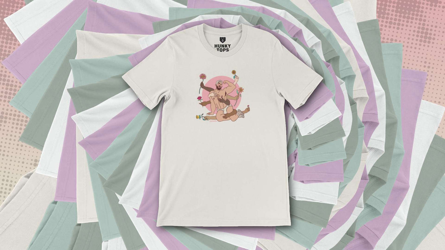 Spring's Embrace: The Story Behind the Adam Dalton Blake x Hunky Tops April Drop