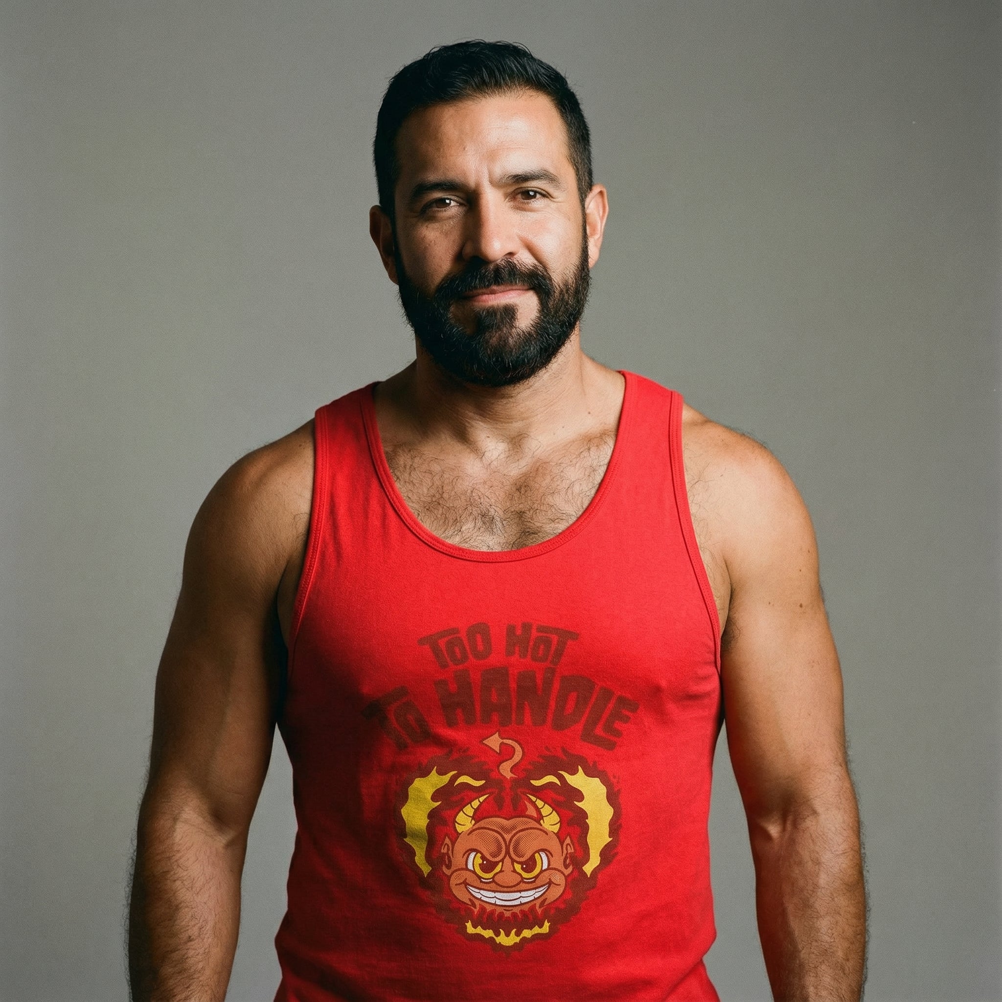 Too Hot to Handle Tank Top #color_Red