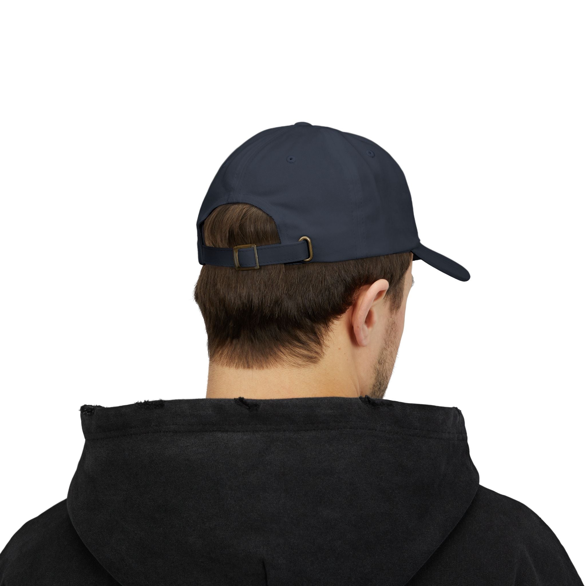 ICON Embroidered Dad Cap - Hunky Tops #color_Navy