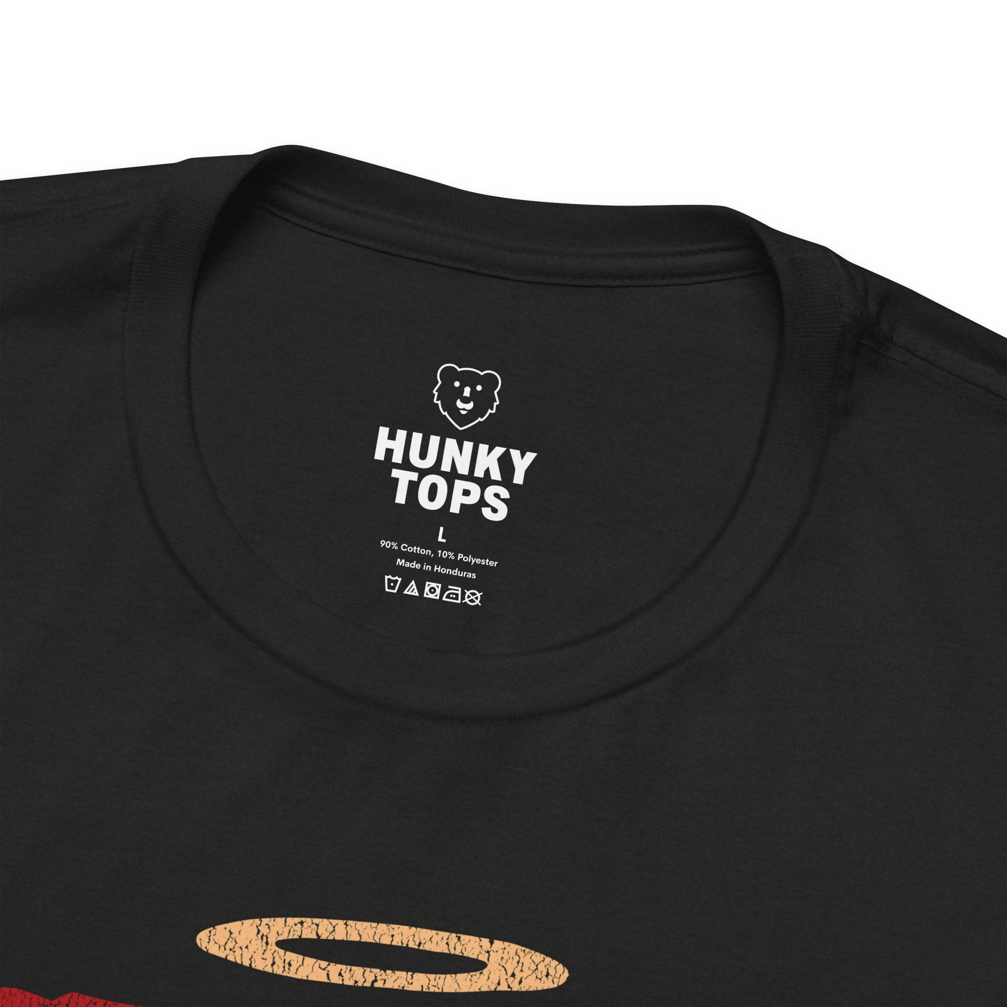 Daddy Angel T-Shirt - Hunky Tops #color_Black Heather