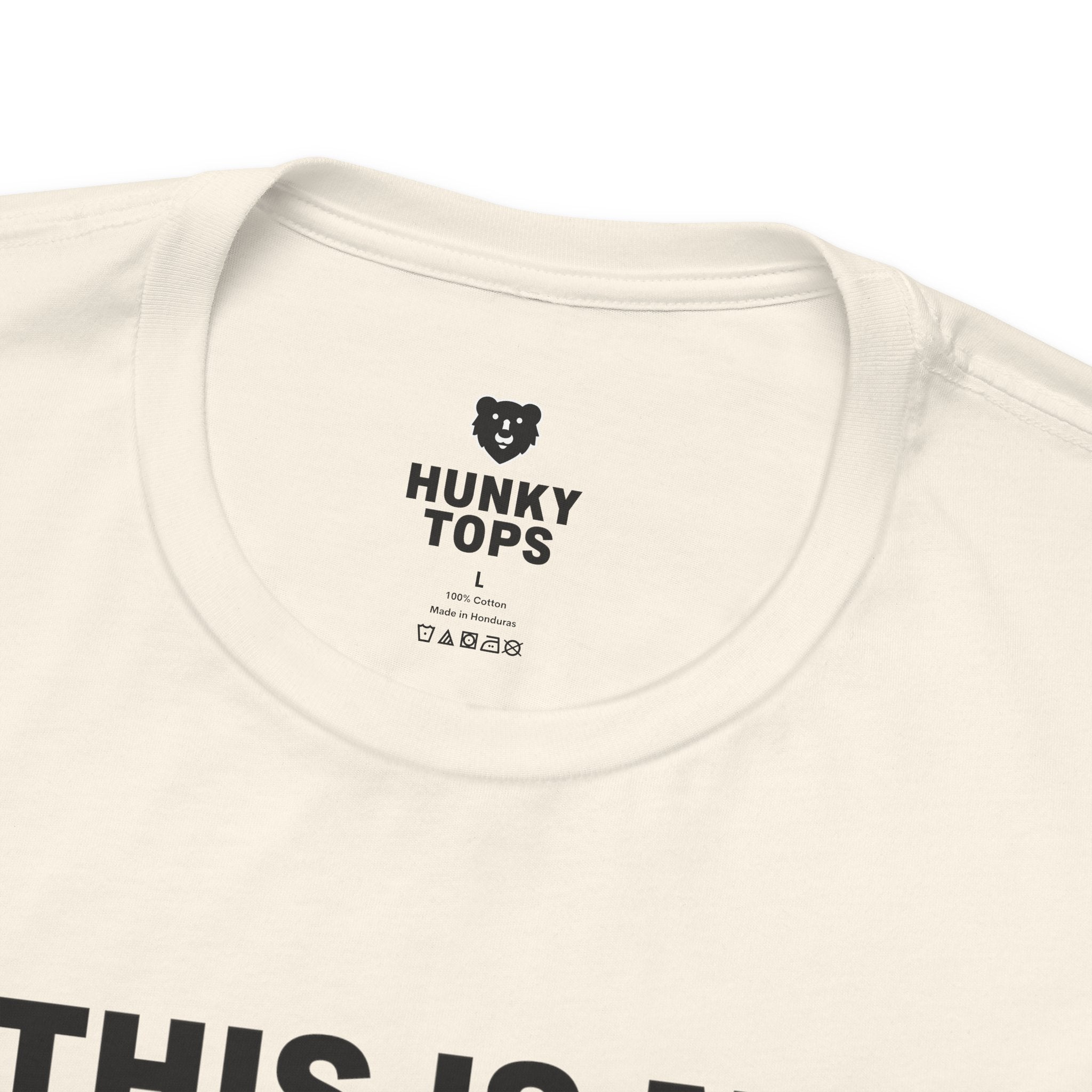 This Is My #FCF T-Shirt - Hunky Tops #color_Natural