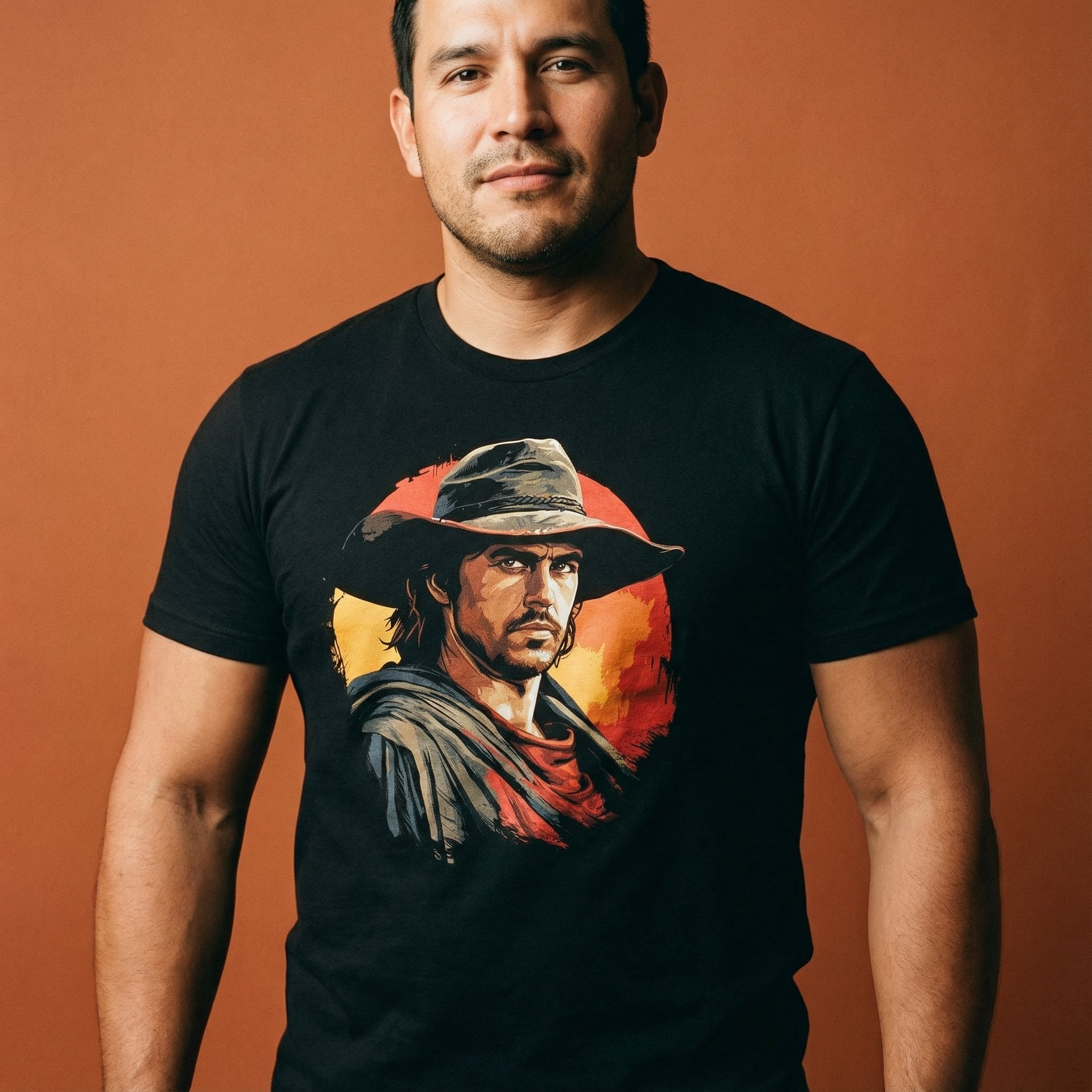 Handsome Gaucho T-Shirt #color_Black