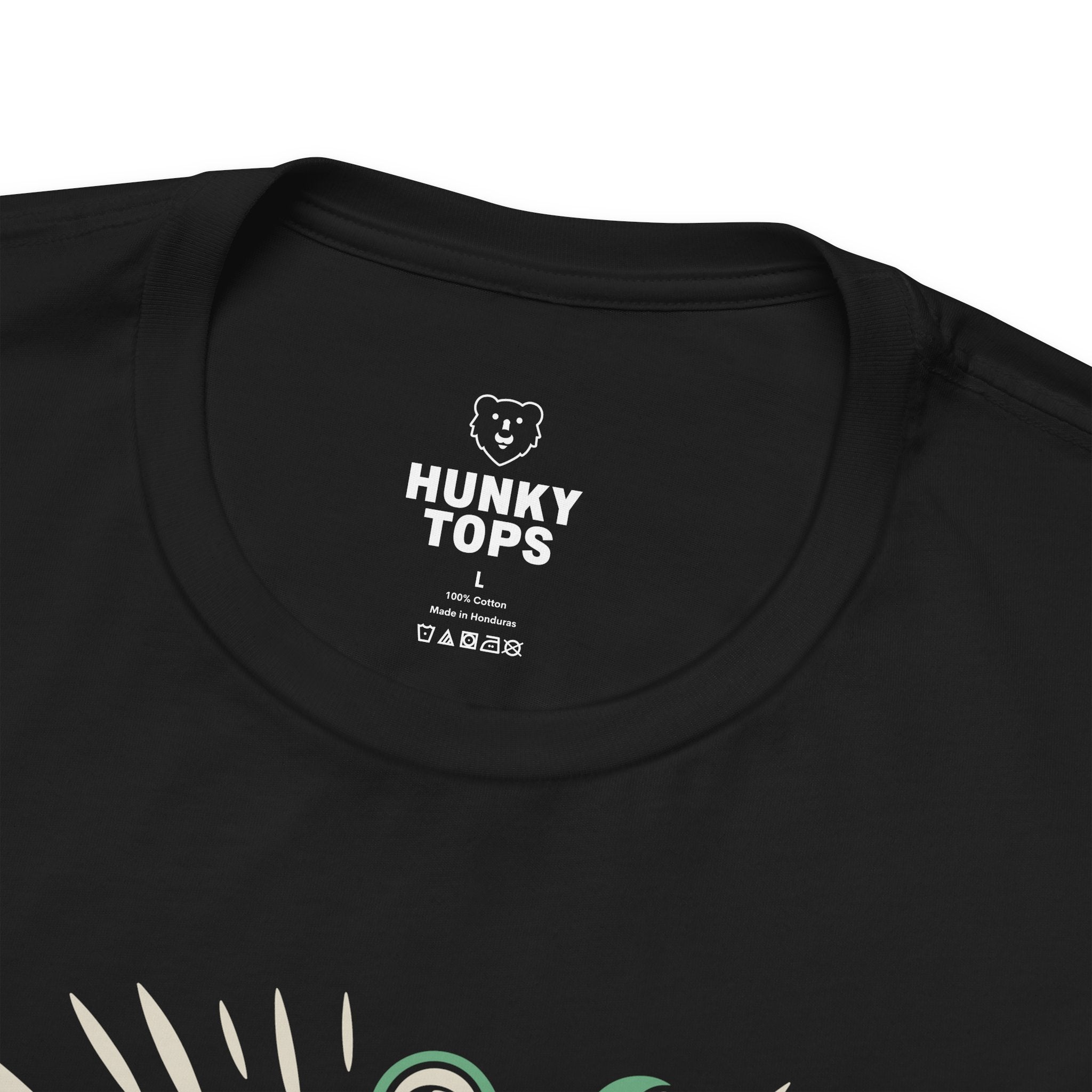 No ICE Frog T-Shirt - Hunky Tops #color_Black