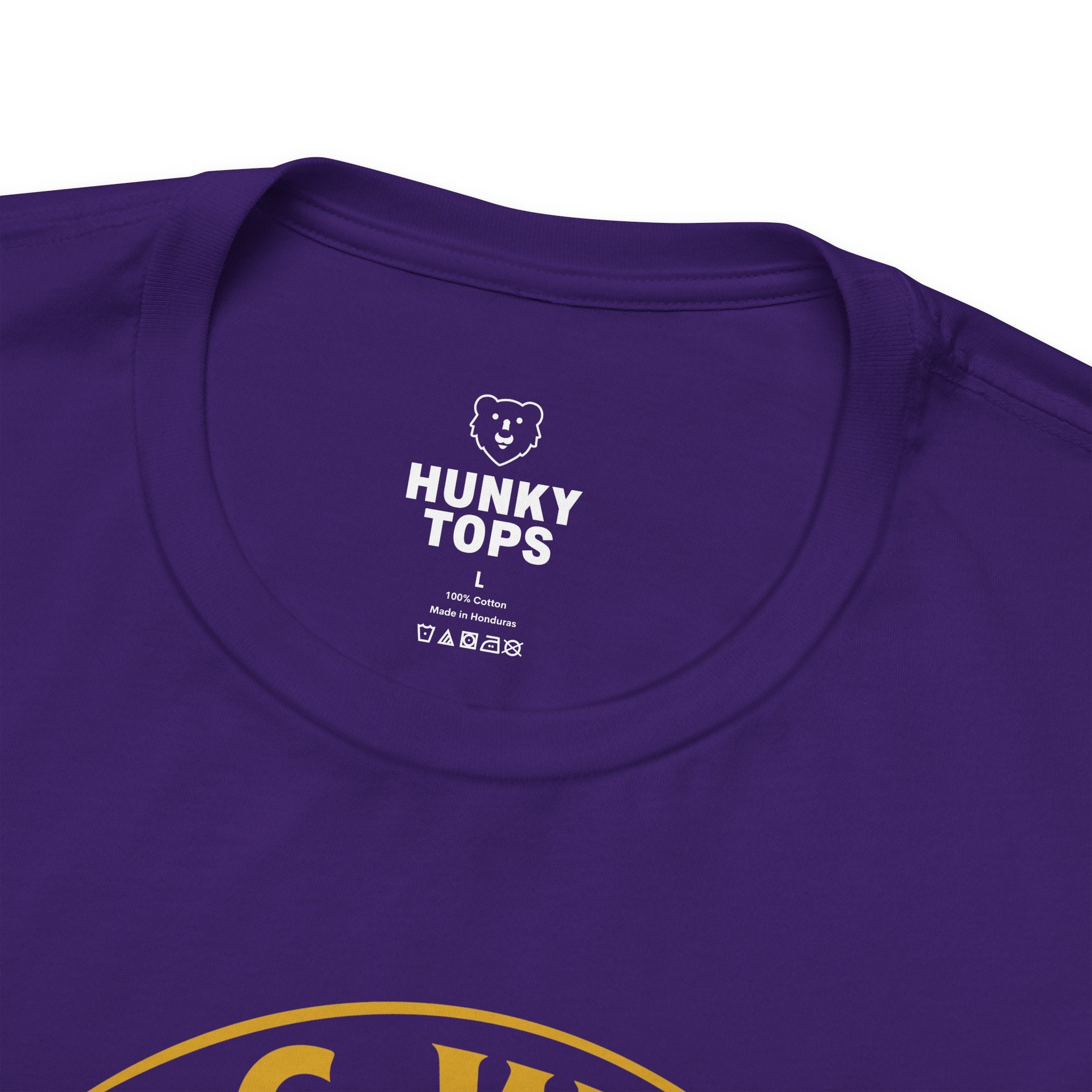 Hog Wild T-Shirt - Hunky Tops #color_Team Purple