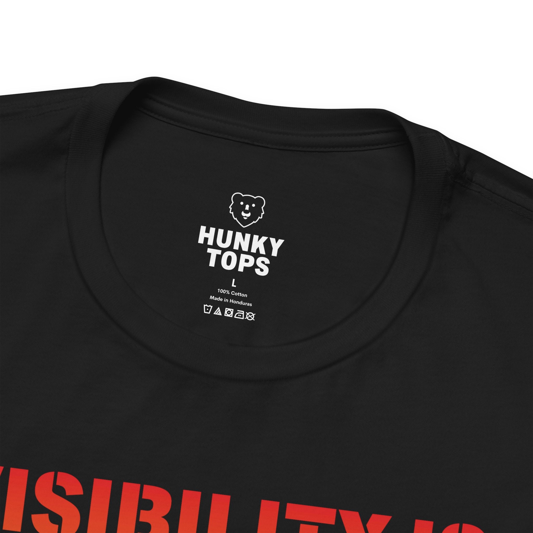 Silence Is Not an Option T-Shirt - Hunky Tops #color_Black