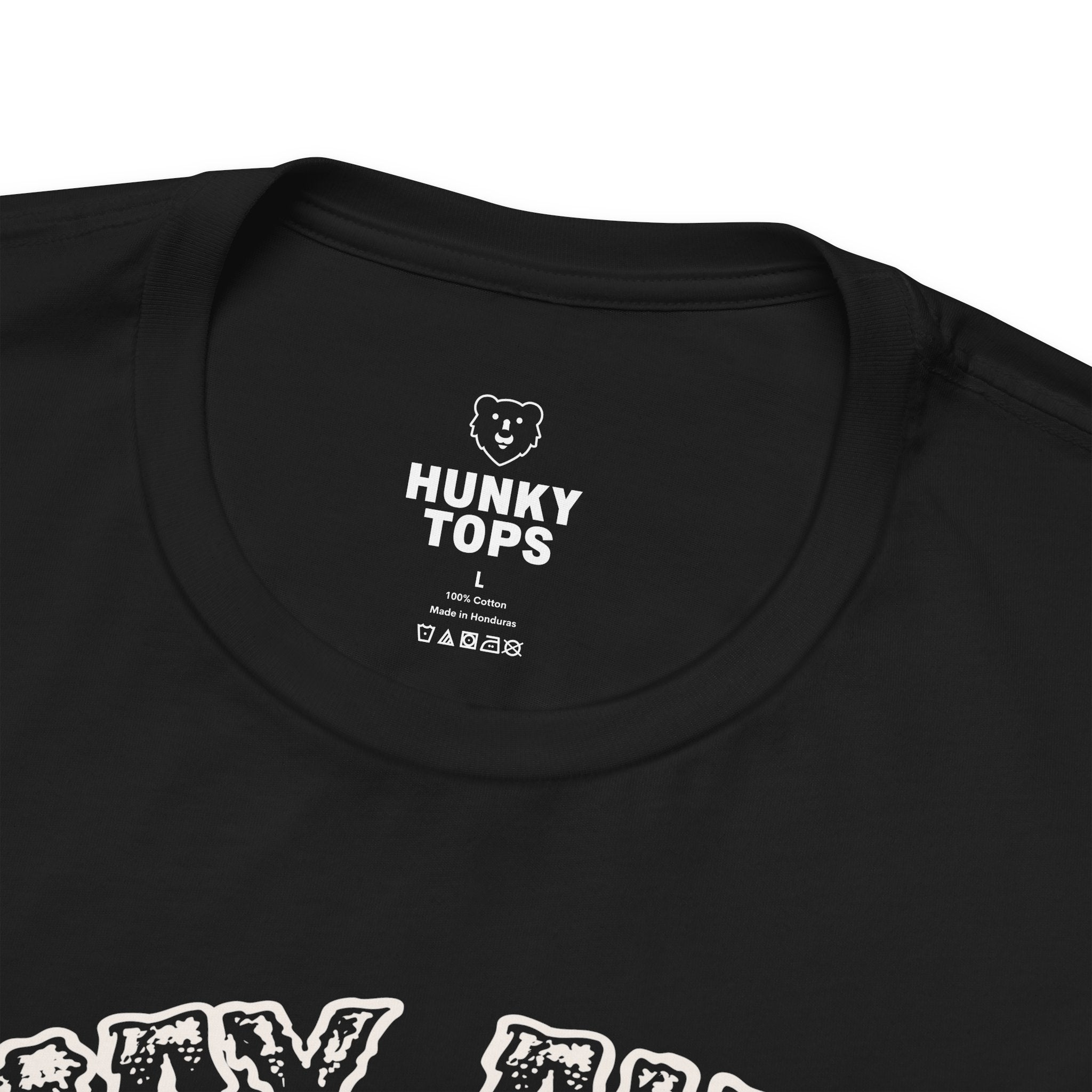 Gay and Unafraid T-Shirt - Hunky Tops #color_Black