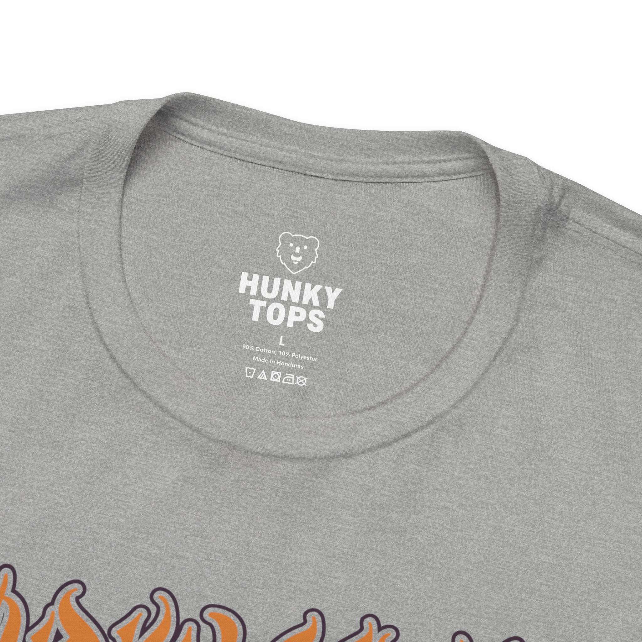 Hunky Gemini Zodiac T-Shirt by Axeish Guy - Hunky Tops #color_Athletic Heather