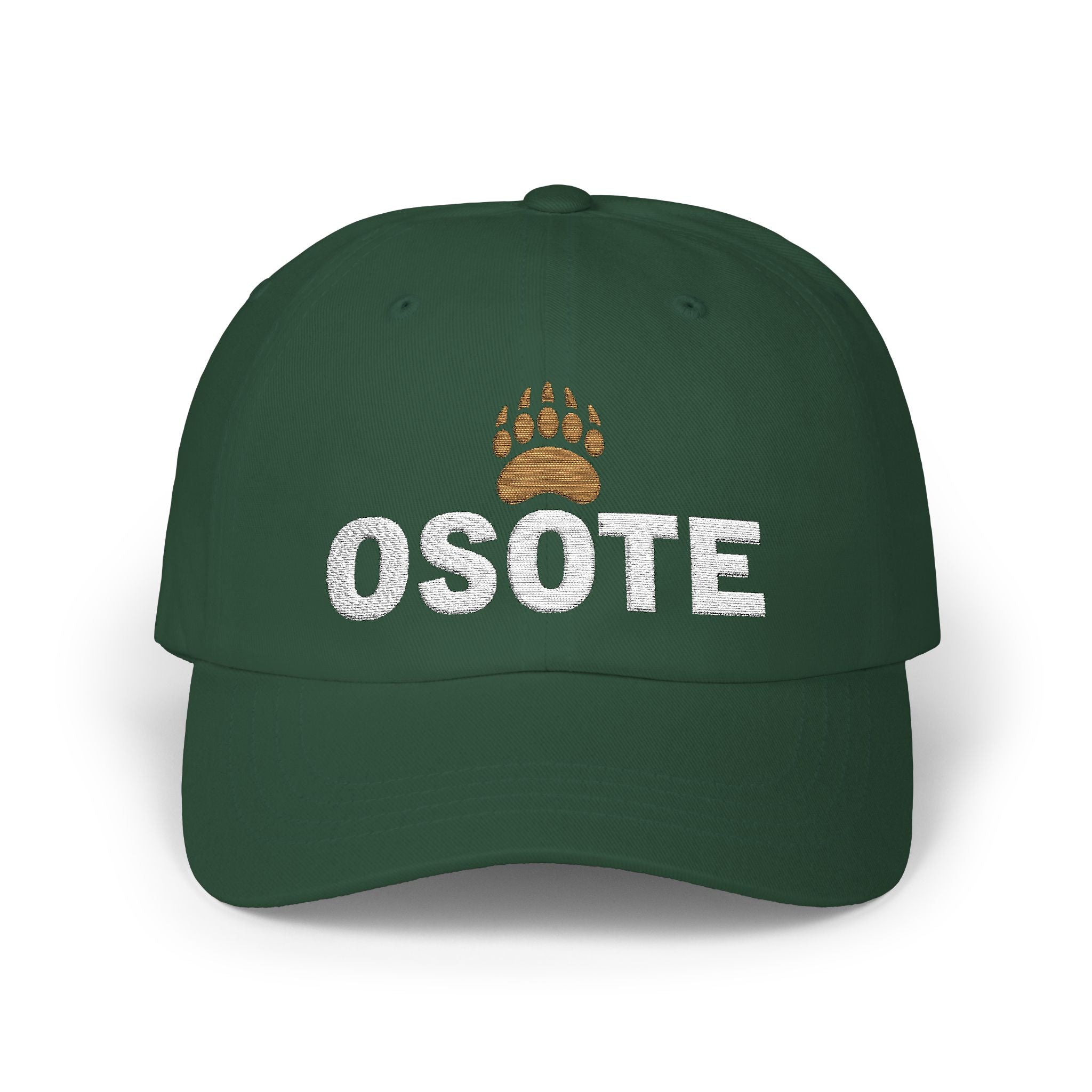OSOTE Embroidered Dad Cap - Hunky Tops #color_Spruce