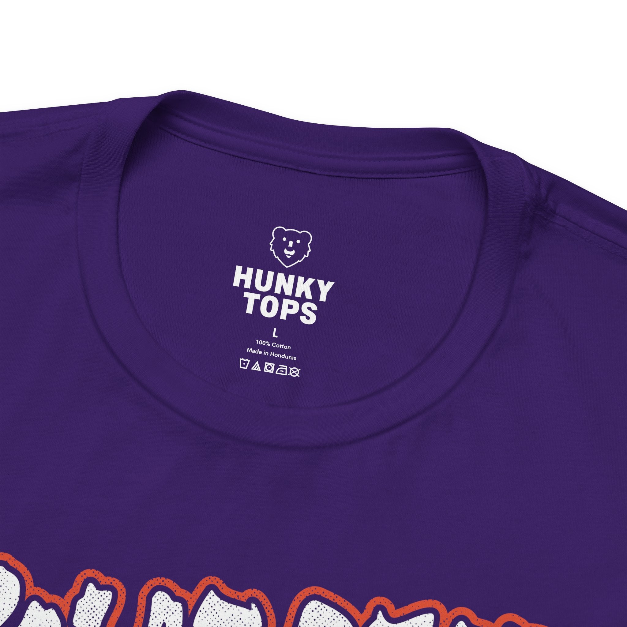 Polar Bear T-Shirt - Hunky Tops #color_Team Purple