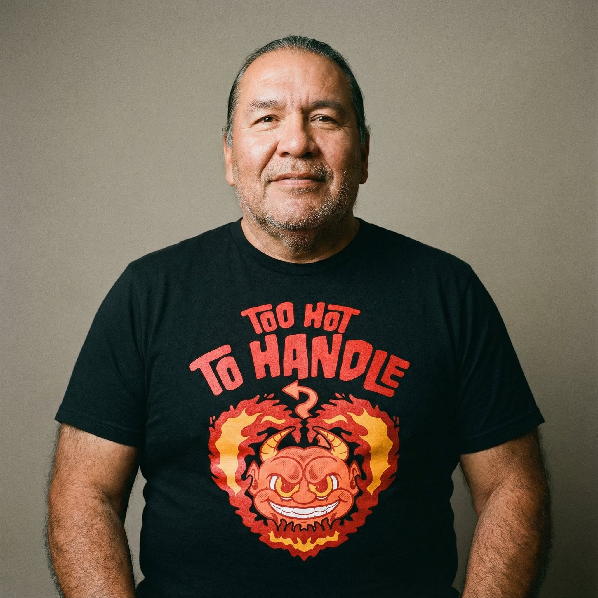 Too Hot to Handle T-Shirt #color_Black