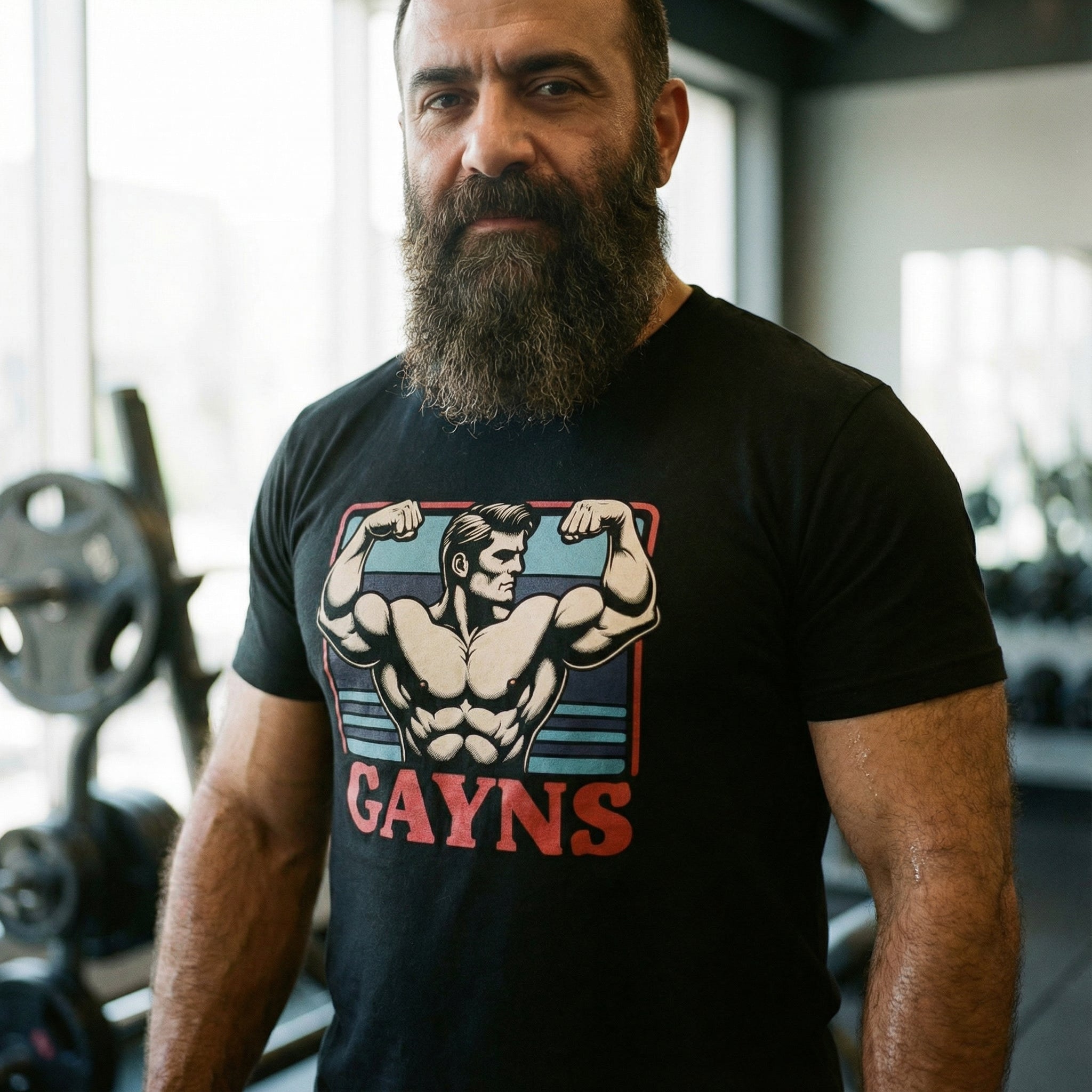 Gayns Powerlift Tee #color_Black