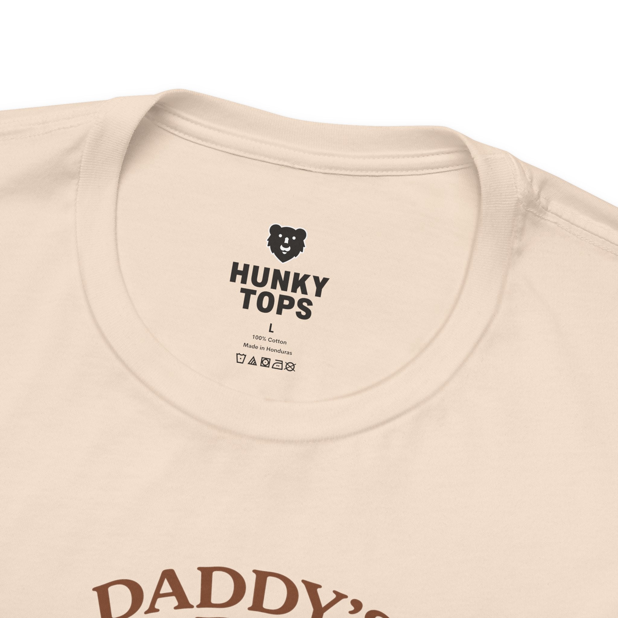 Daddy’s Pineapple Juice T-Shirt - Hunky Tops #color_Soft Cream