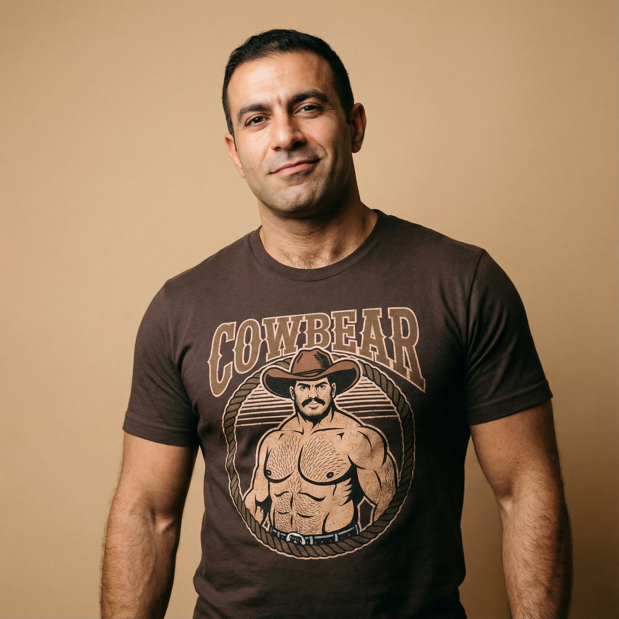 Cowbear T-Shirt #color_Brown