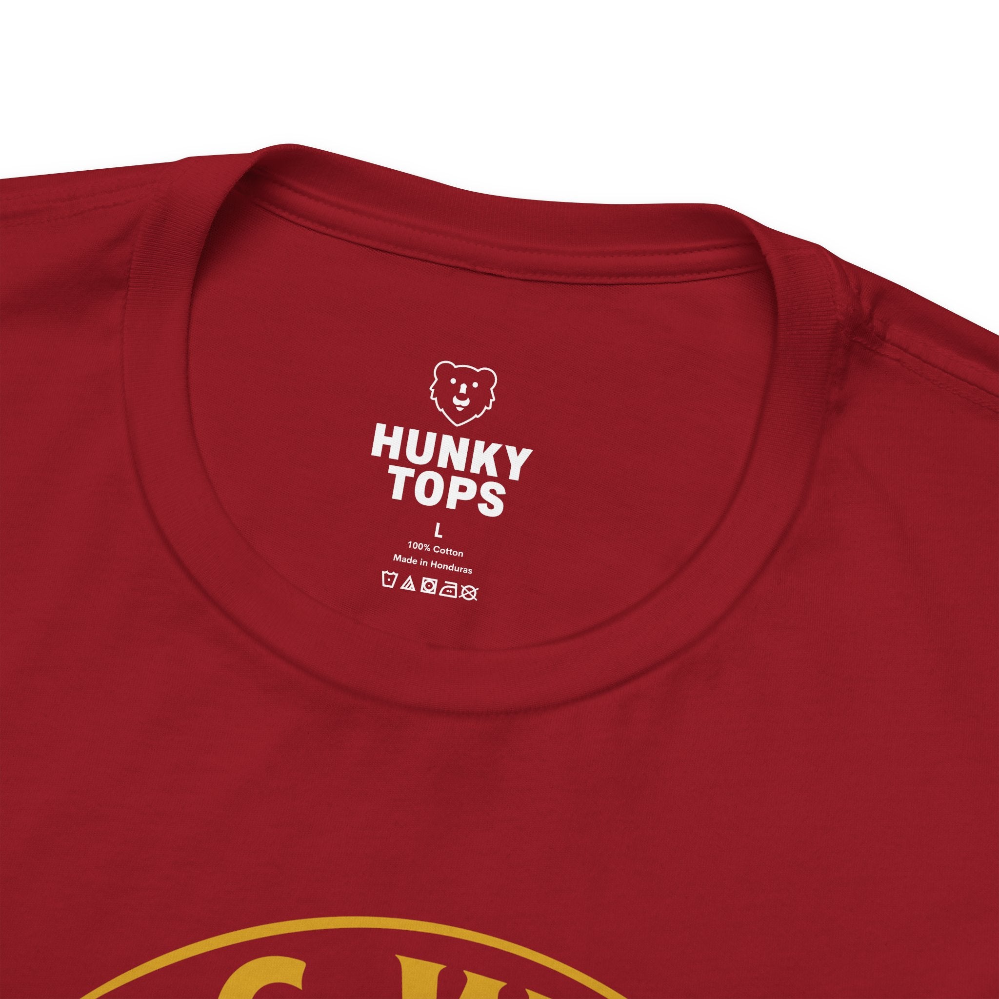 Hog Wild T-Shirt - Hunky Tops #color_Canvas Red