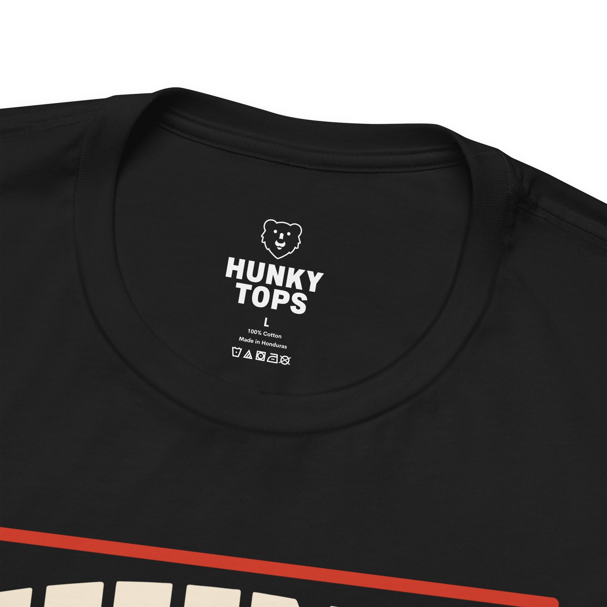 HUNK Gym Daddy T-Shirt - Hunky Tops #color_Black