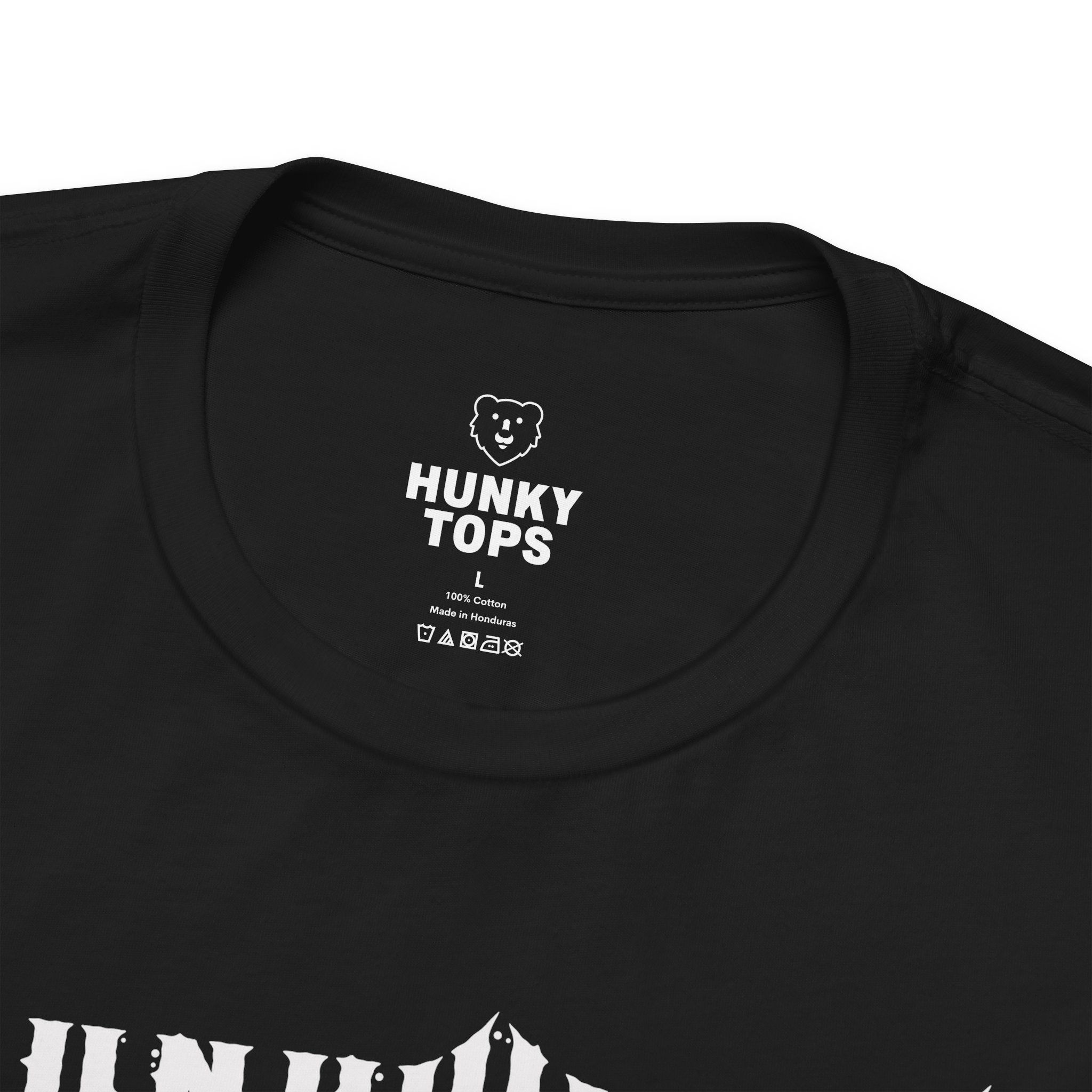 Hunkyween Gay Halloween T-Shirt - Hunky Tops #color_Black