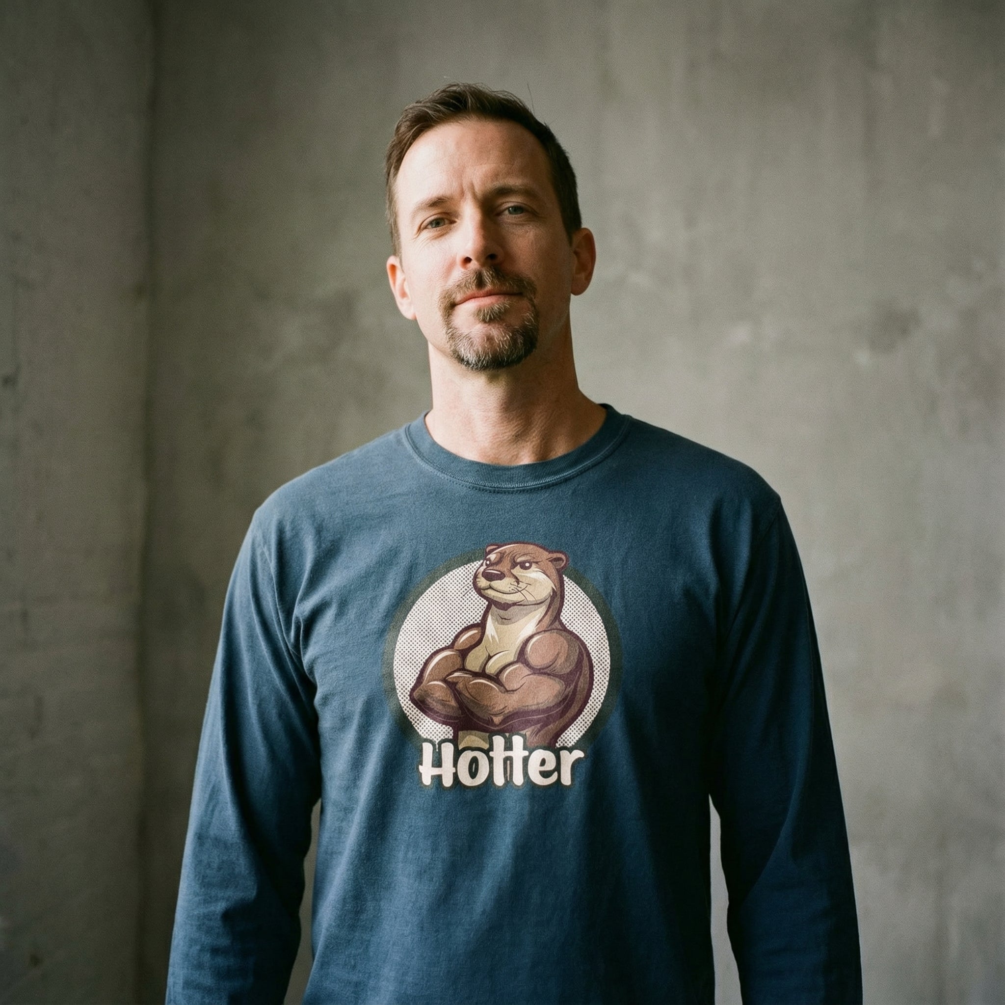 Hotter Long-Sleeve T-Shirt #color_True Navy