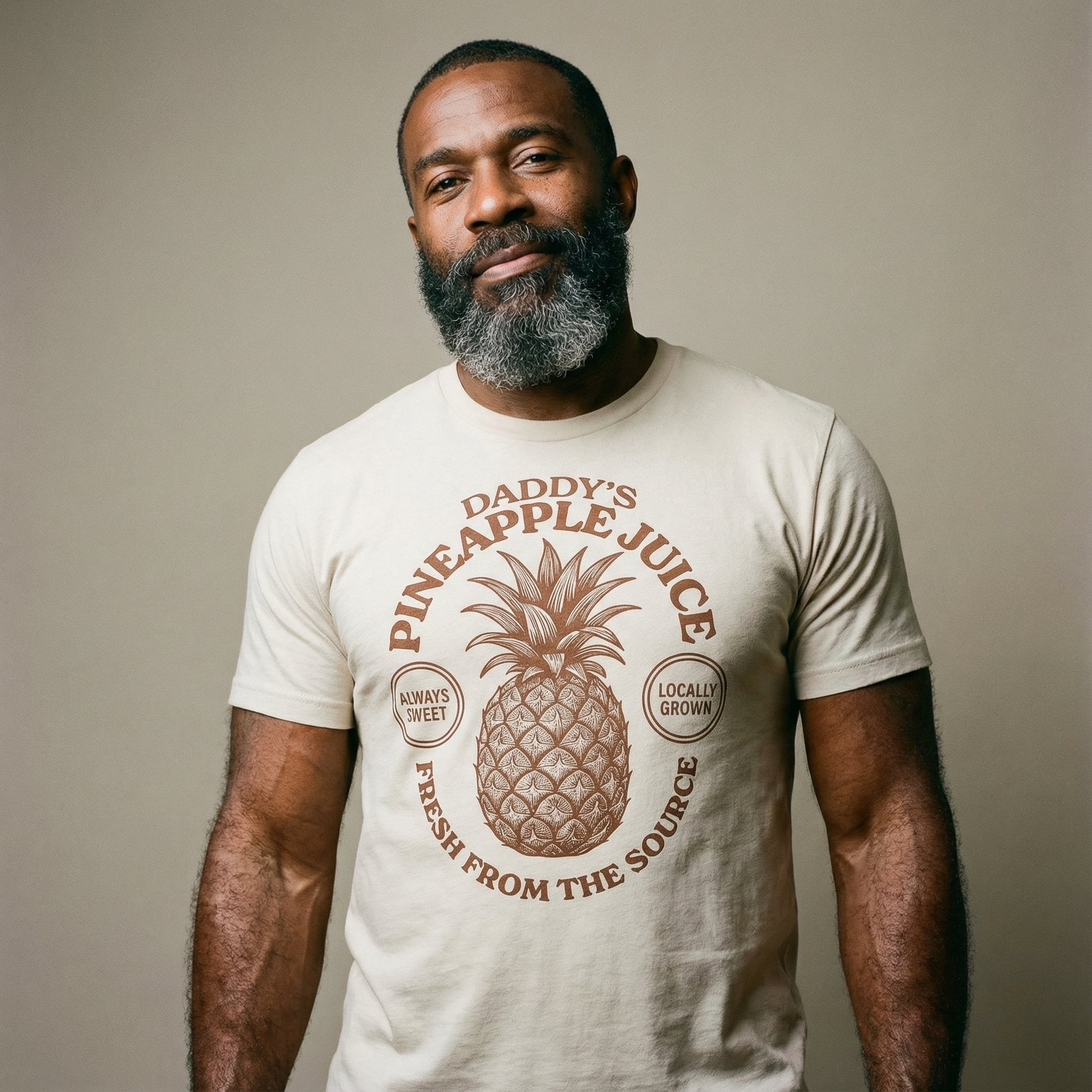 Daddy’s Pineapple Juice T-Shirt #color_Natural