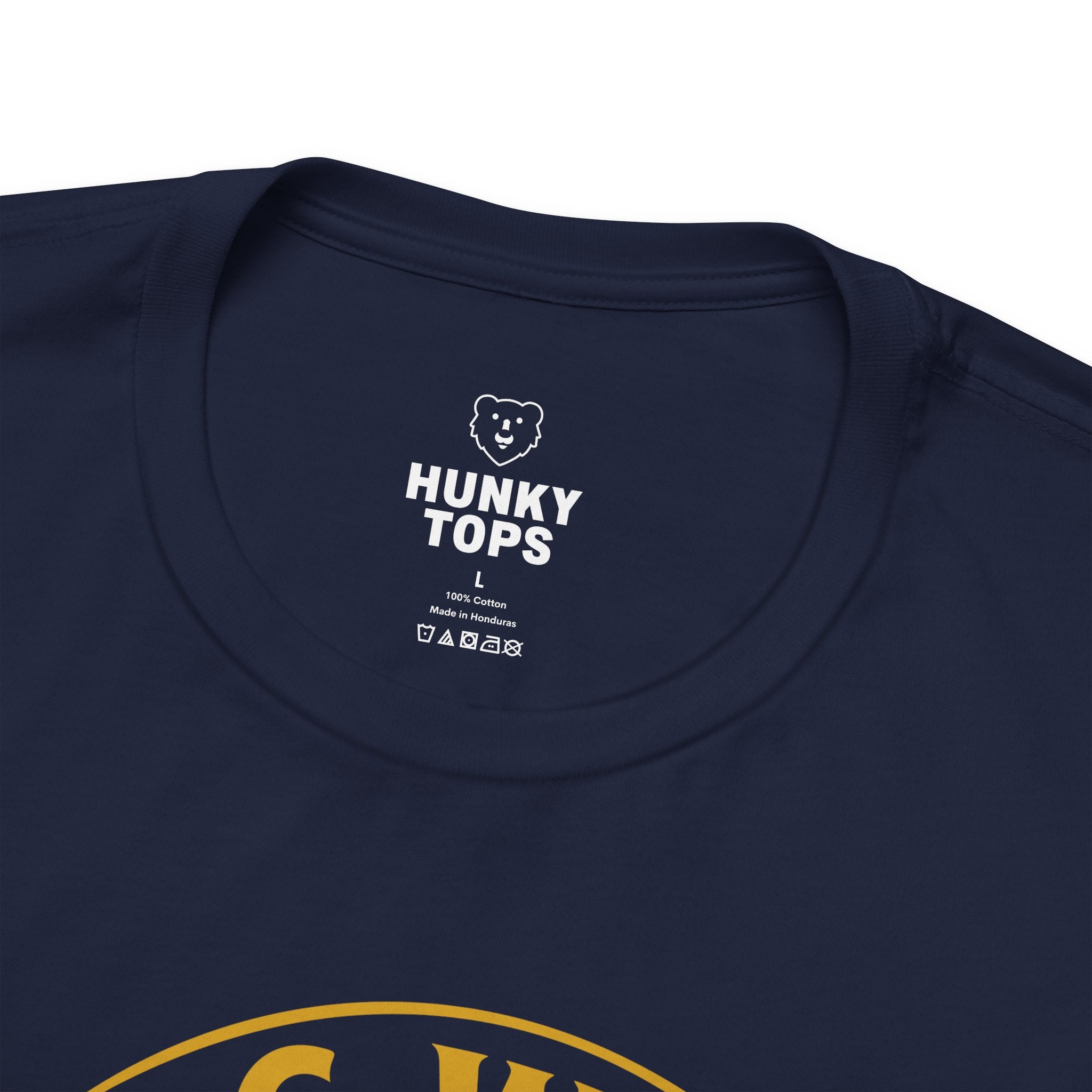 Hog Wild T-Shirt - Hunky Tops #color_Navy