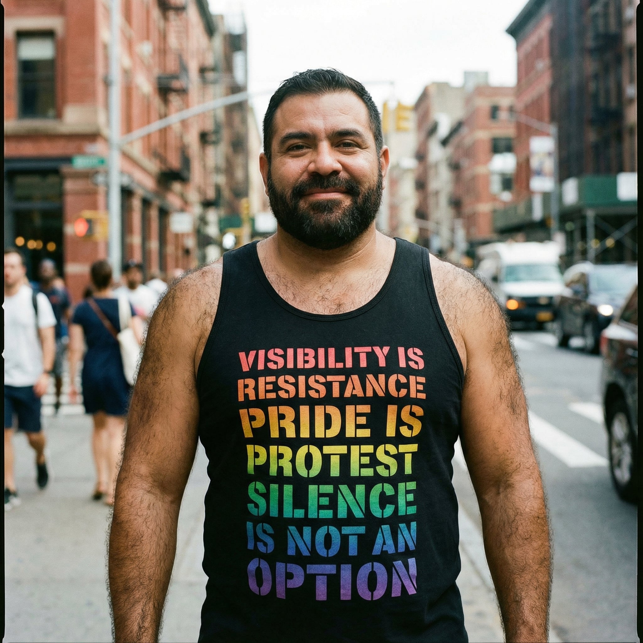 Silence Is Not an Option Tank Top #color_Black