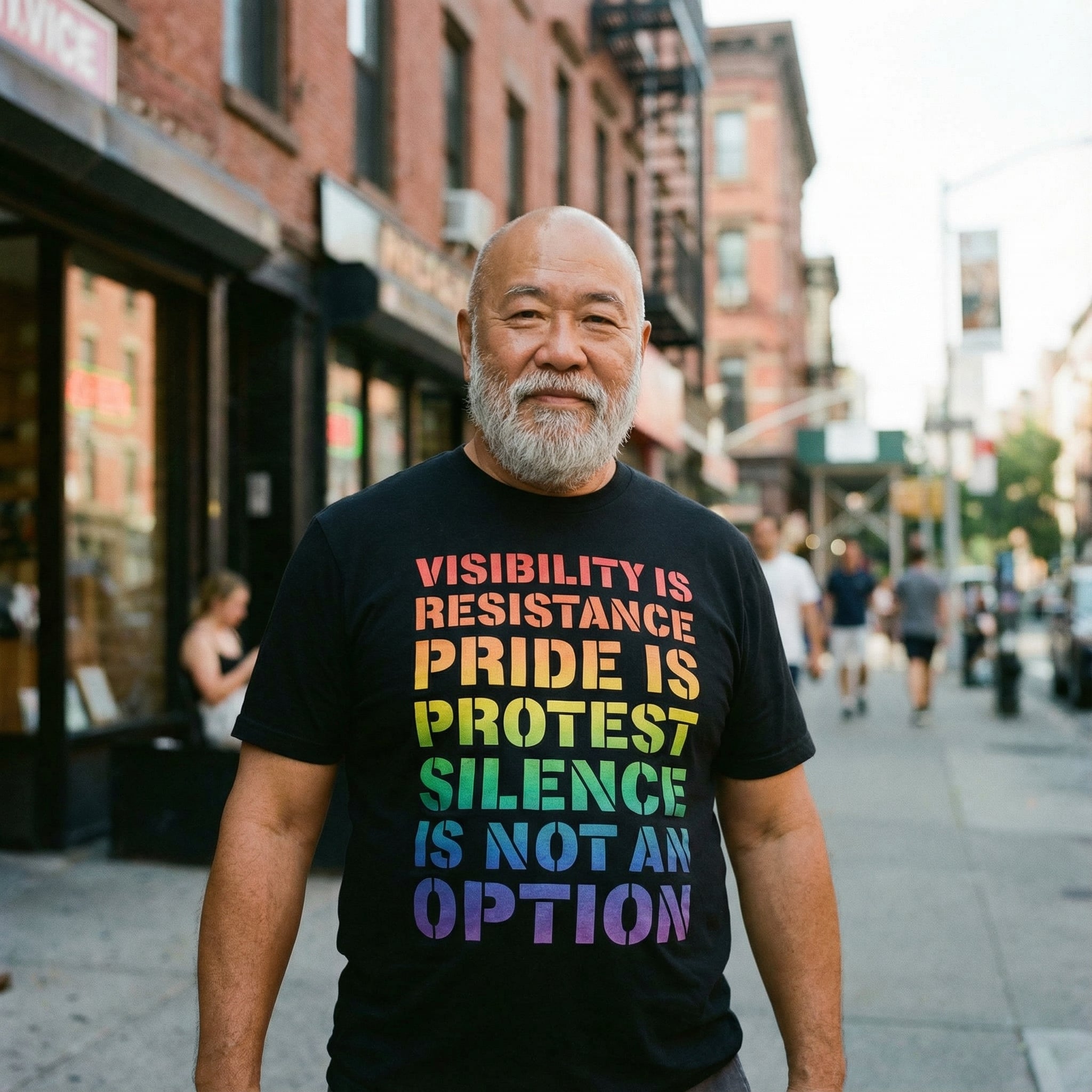 Silence Is Not an Option T-Shirt #color_Black