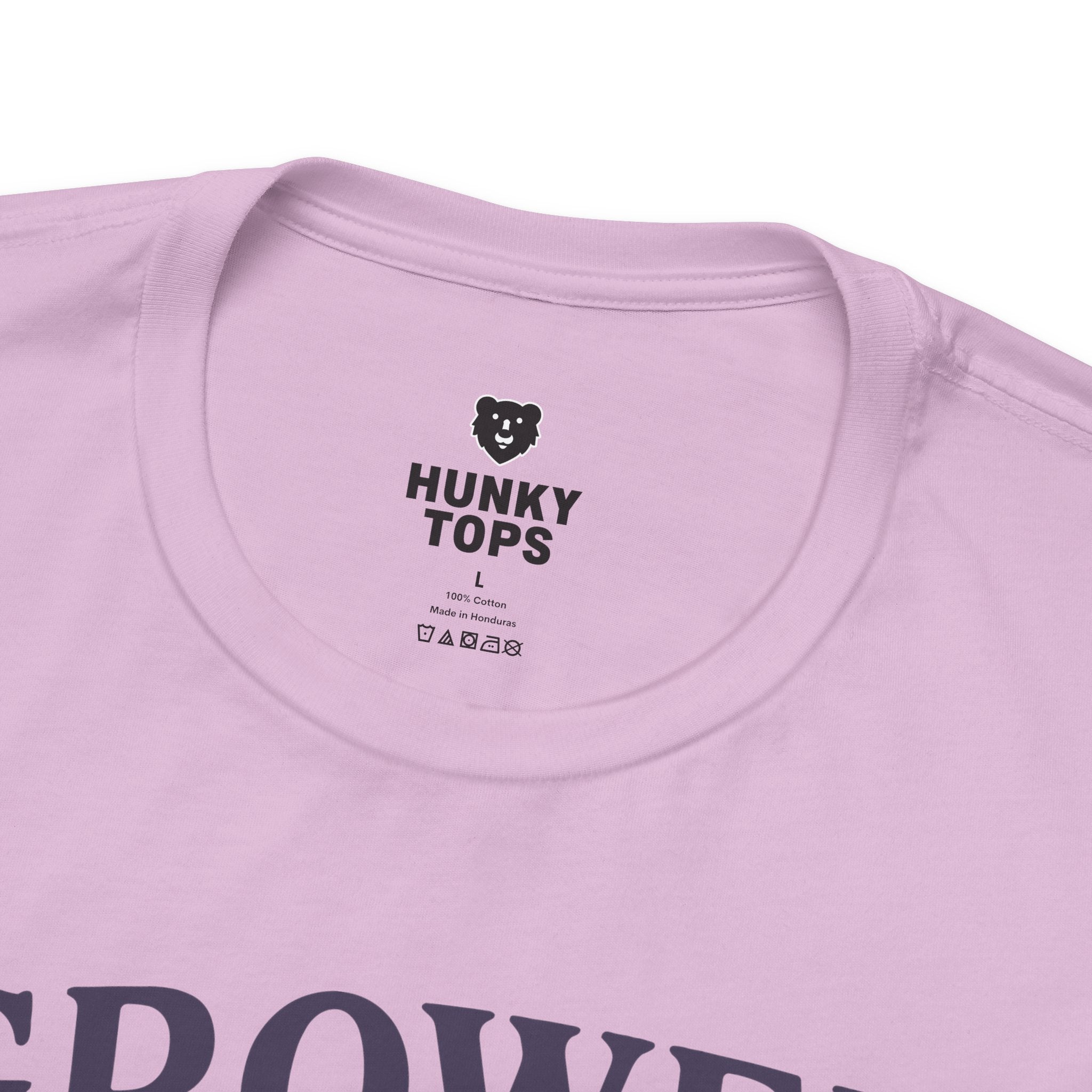 Grower Vintage Eggplant T-Shirt - Hunky Tops #color_Lilac