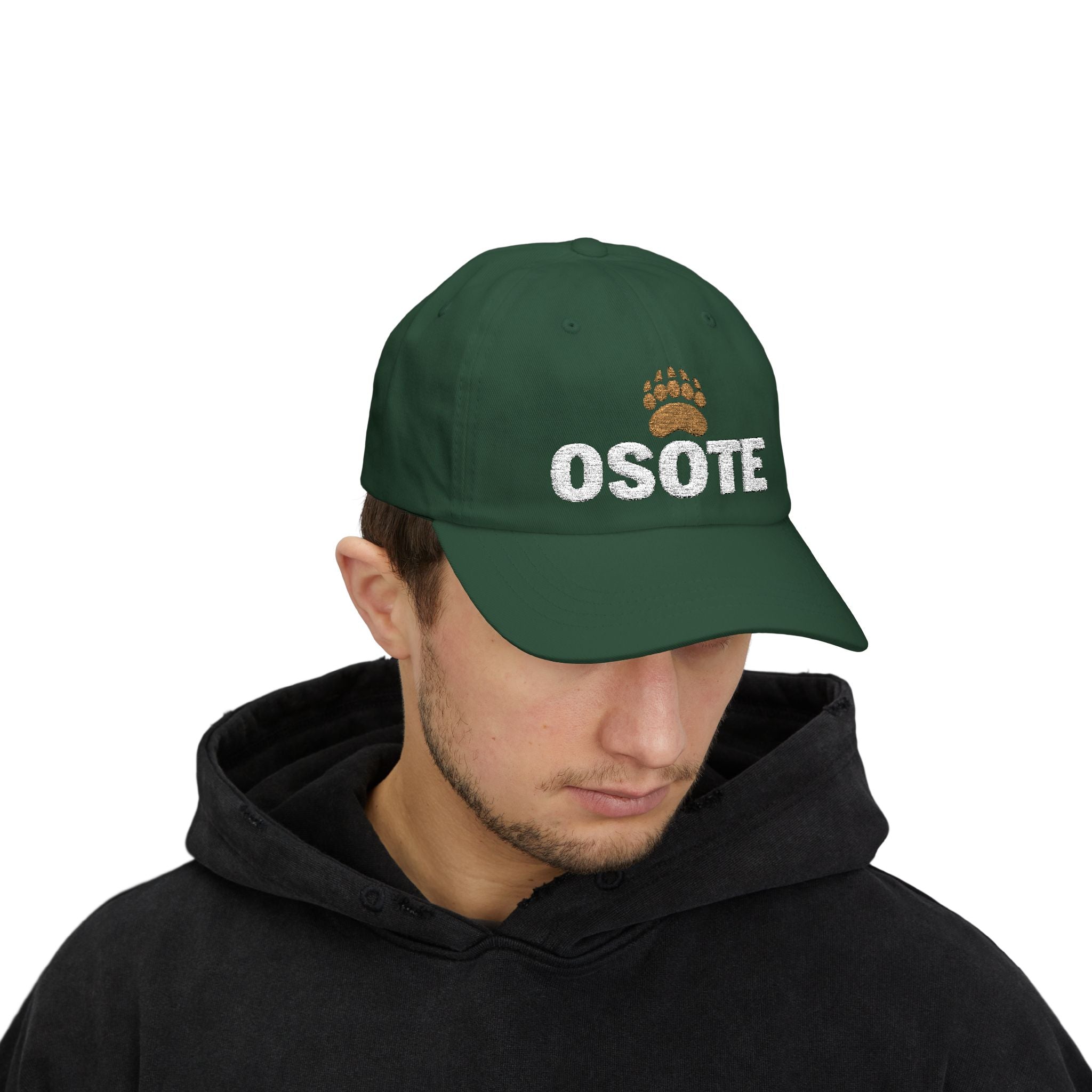 OSOTE Embroidered Dad Cap - Hunky Tops #color_Spruce