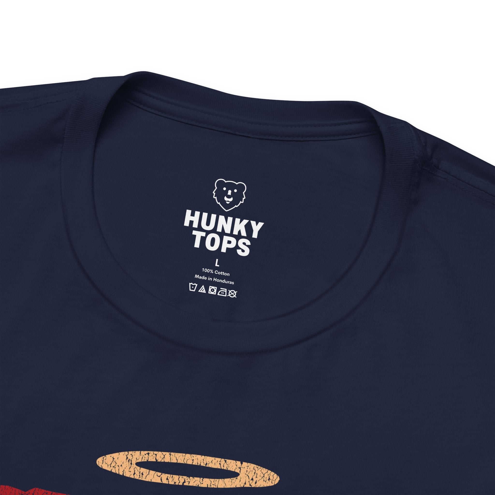 Daddy Angel T-Shirt - Hunky Tops #color_Navy