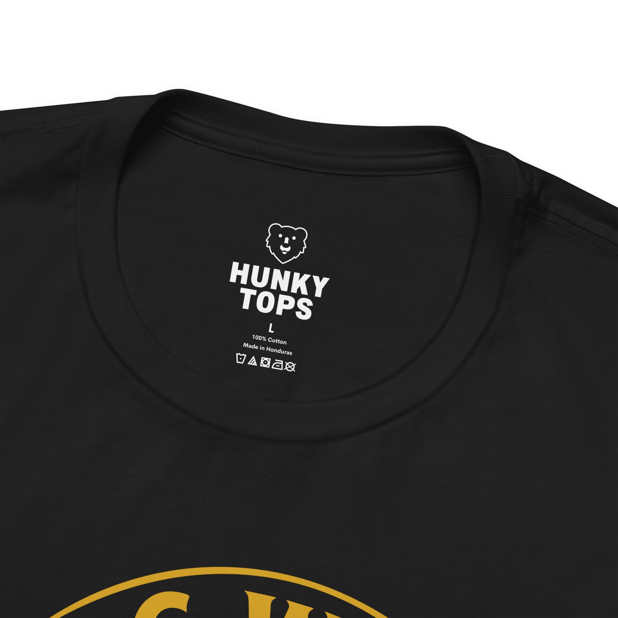 Hog Wild T-Shirt - Hunky Tops #color_Black