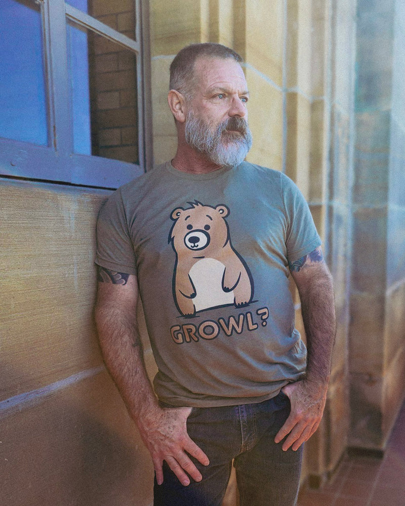 dadnxt wearing Hunky Tops