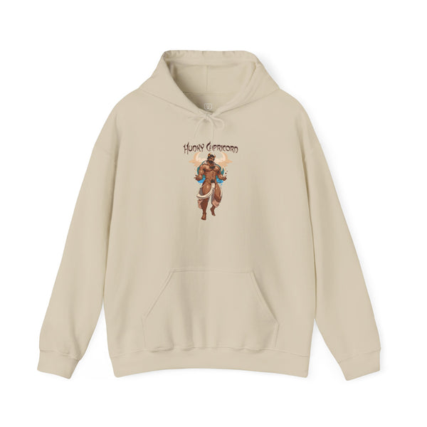 Hunky Capricorn Zodiac Hoodie by Axeish Guy
