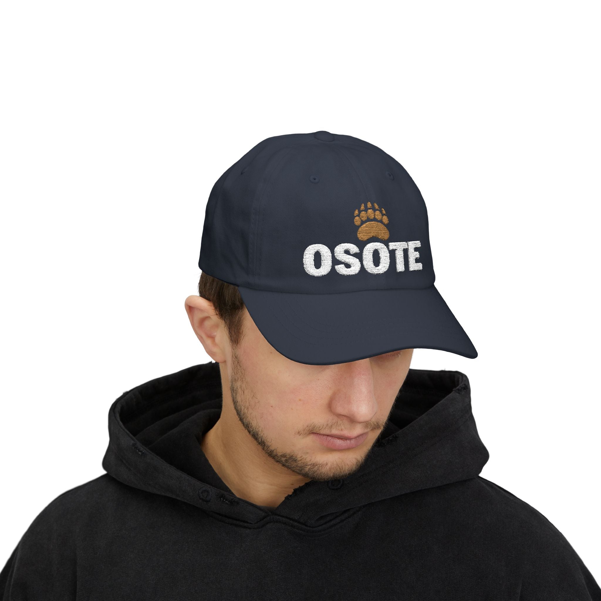 OSOTE Embroidered Dad Cap - Hunky Tops #color_Navy
