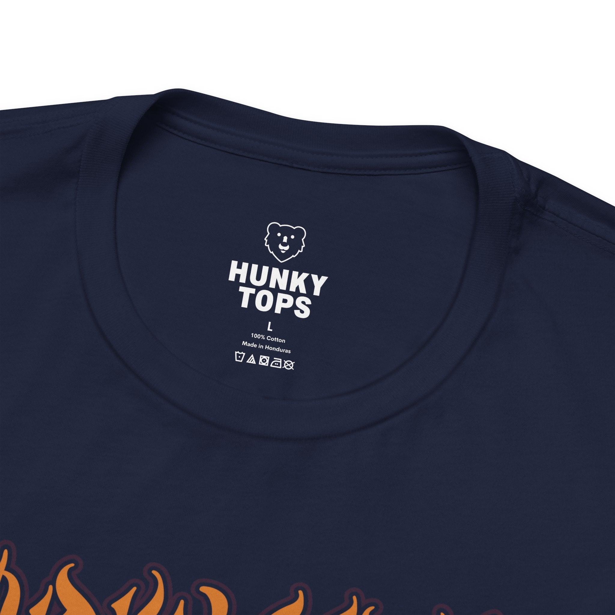 Hunky Gemini Zodiac T-Shirt by Axeish Guy - Hunky Tops #color_Navy