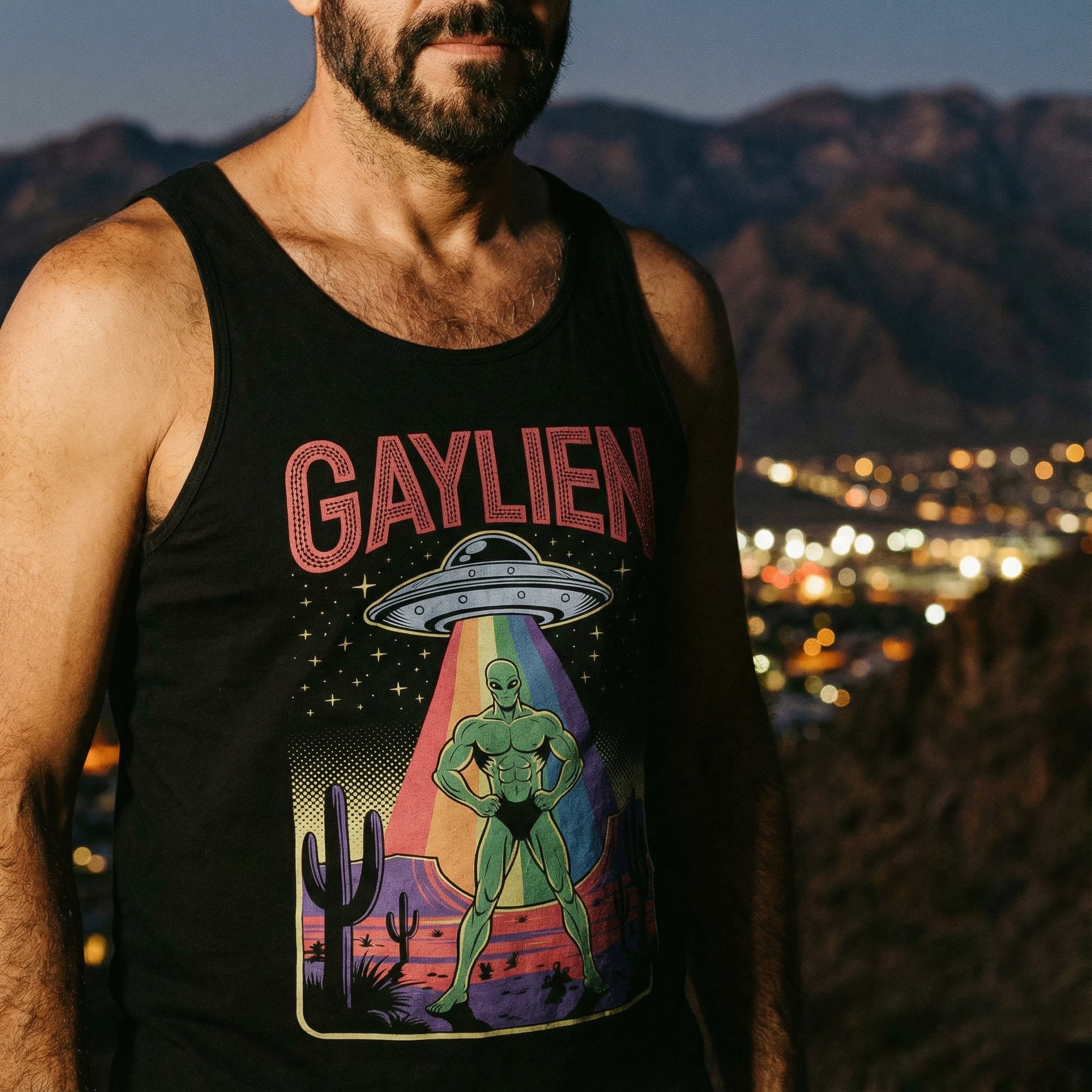GAYLIEN Tank Top #color_Black
