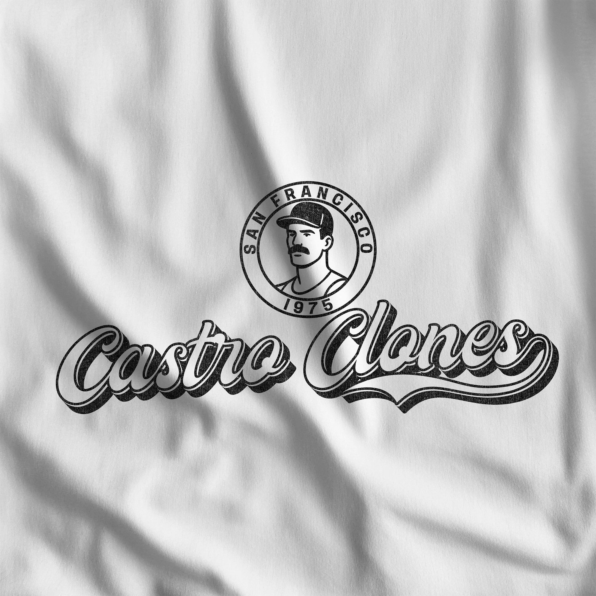 Castro Clones Gay Tank Top - Hunky Tops #color_White