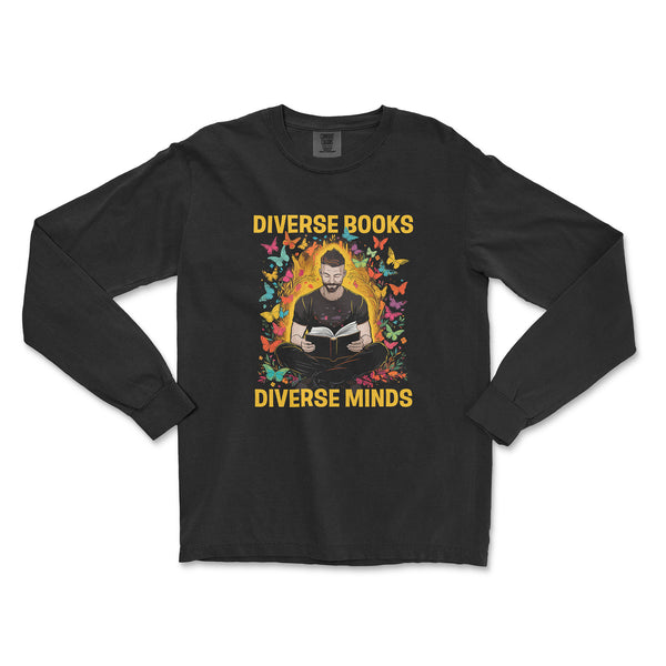 Diverse Books Diverse Minds Long-Sleeve T-Shirt