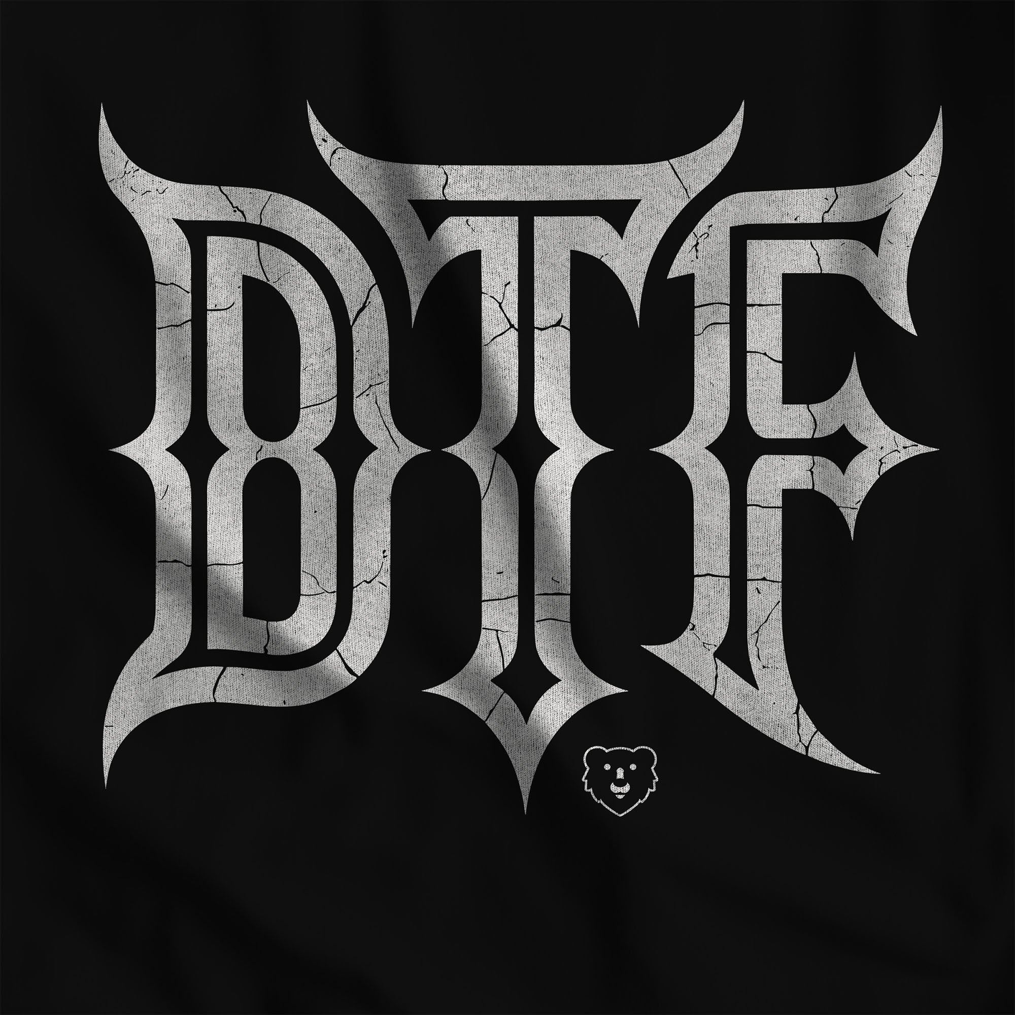 DTF Down To F*** T-Shirt - Hunky Tops #color_Black