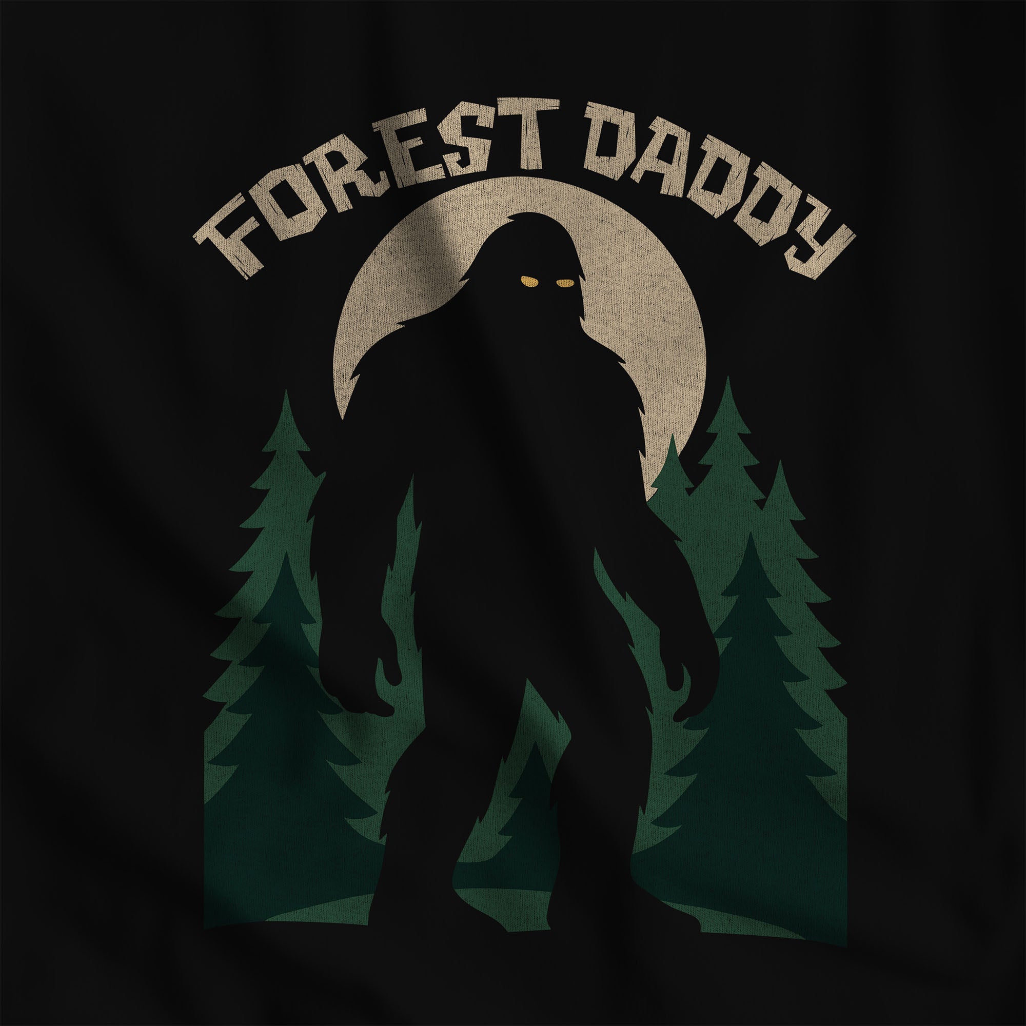 Forest Daddy T-Shirt - Hunky Tops #color_Black