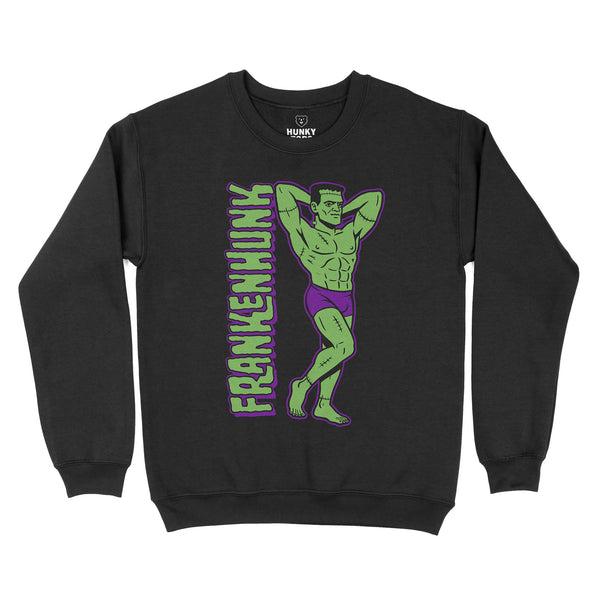 Frankenhunk Gay Halloween Sweatshirt