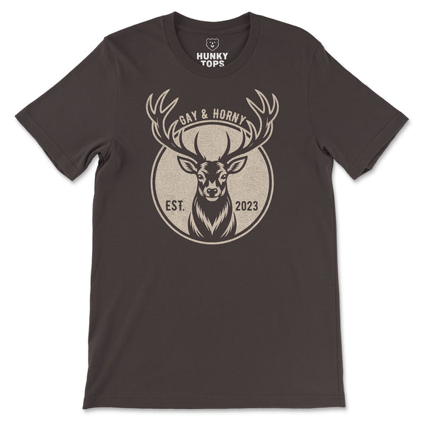 Gay And Horny T-Shirt
