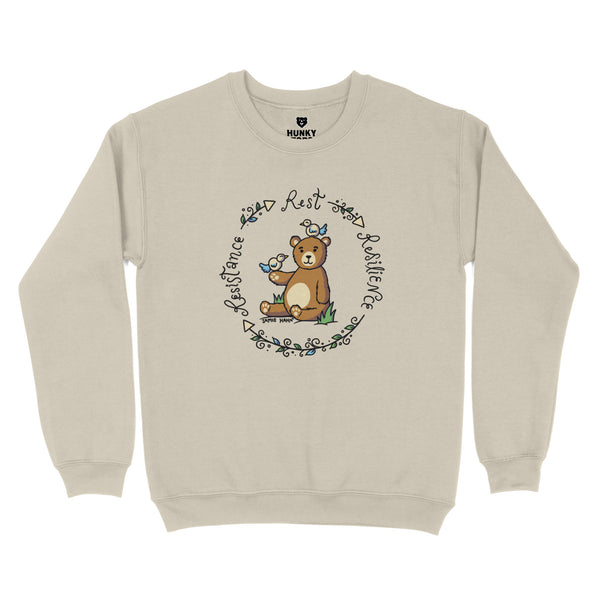 Rest -> Resilience -> Resistance Sweatshirt