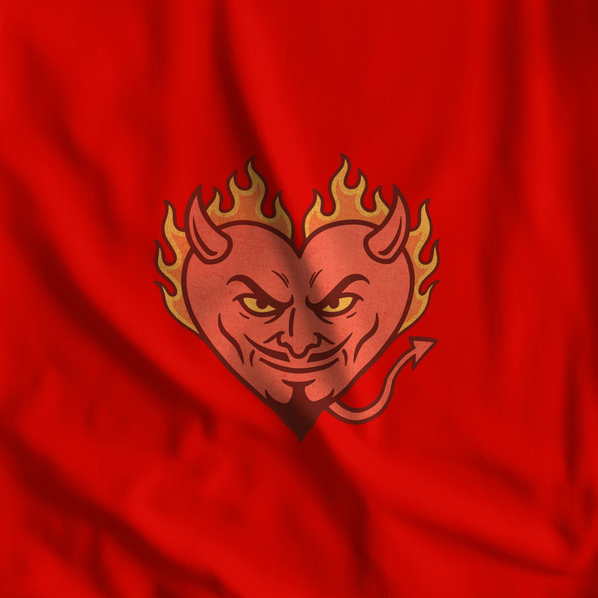 Hellfire Zaddy Tank Top - Hunky Tops #color_Red