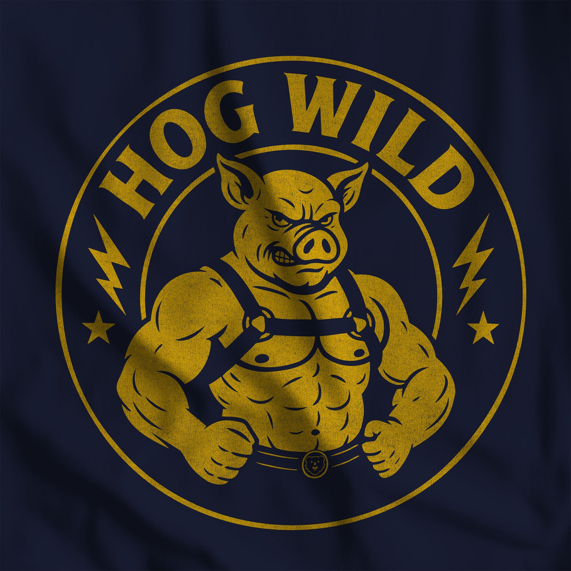 Hog Wild Tank Top - Hunky Tops #color_Navy