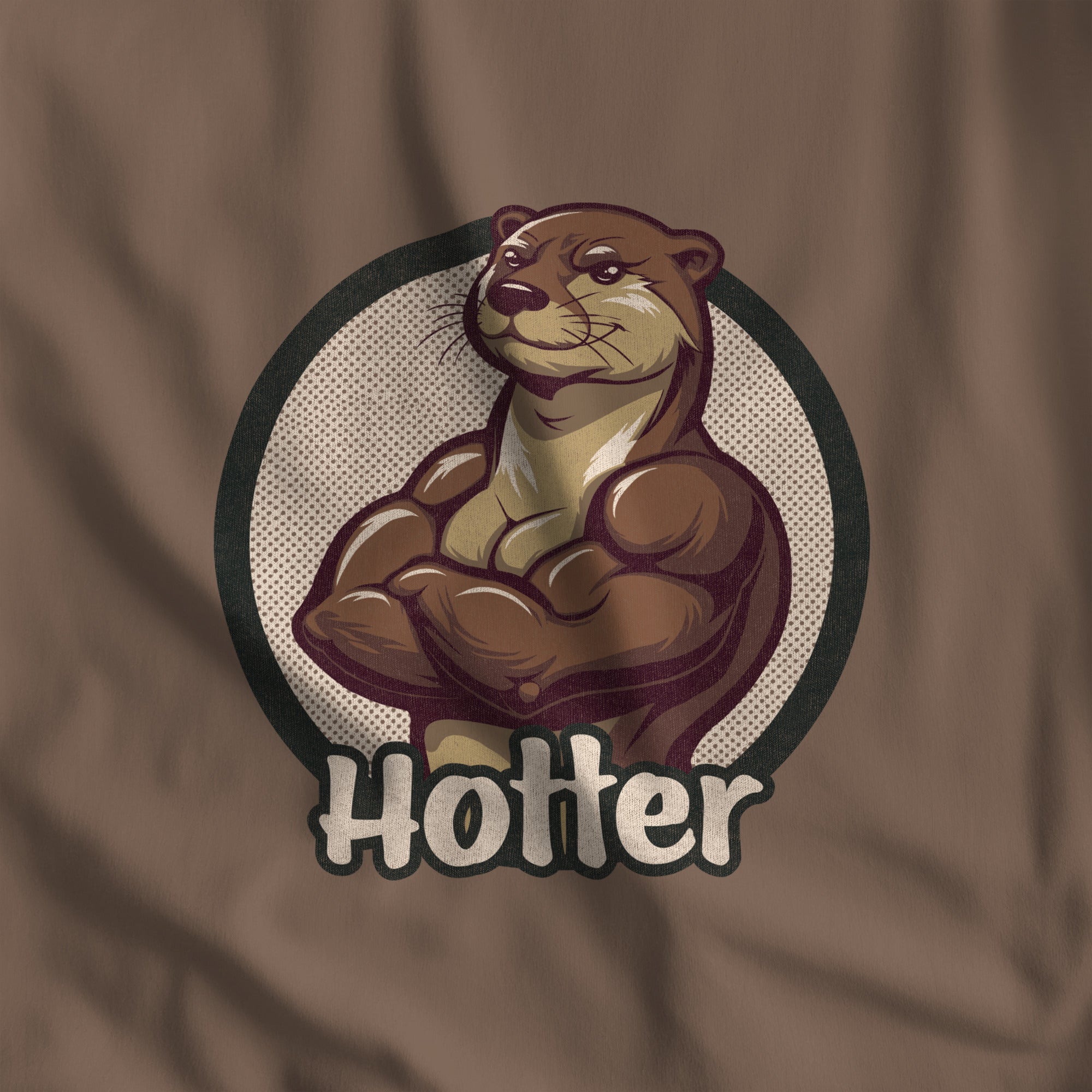 Hotter Long-Sleeve T-Shirt - Hunky Tops #color_Espresso