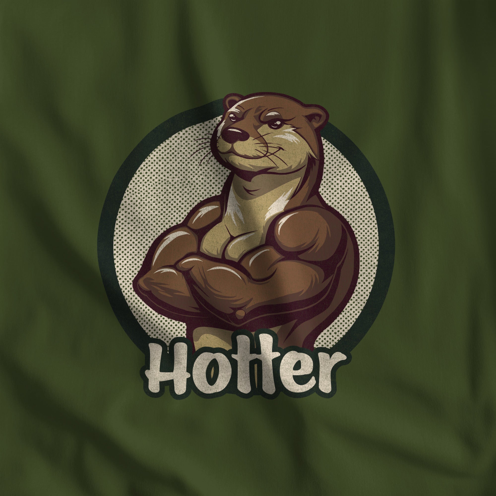 Hotter Long-Sleeve T-Shirt - Hunky Tops #color_Hemp