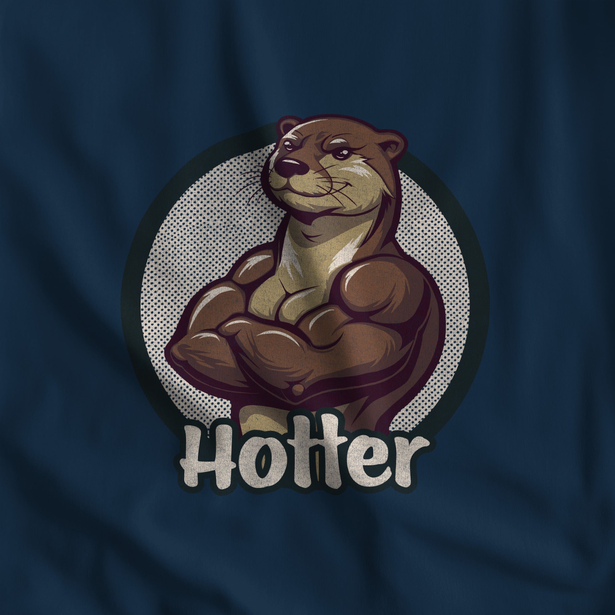 Hotter Long-Sleeve T-Shirt - Hunky Tops #color_True Navy