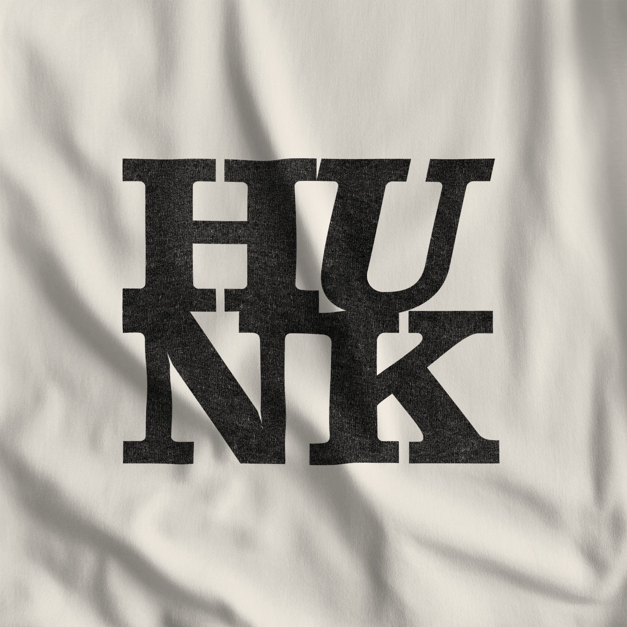 HUNK T-Shirt - Hunky Tops #color_Vintage White