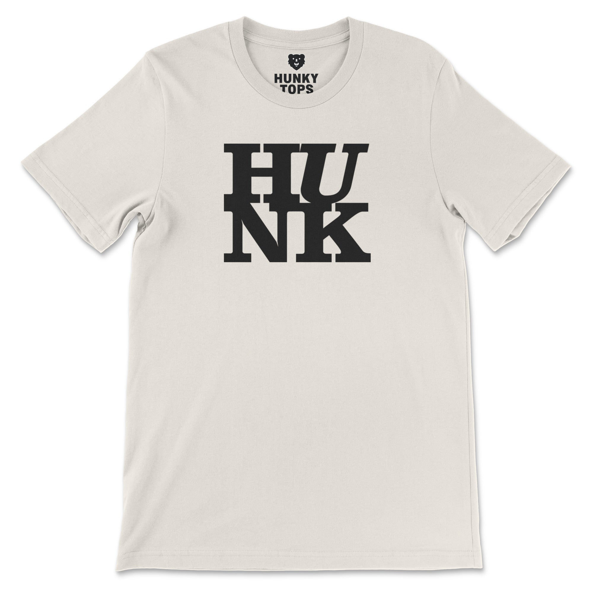 HUNK T-Shirt - Hunky Tops #color_Vintage White