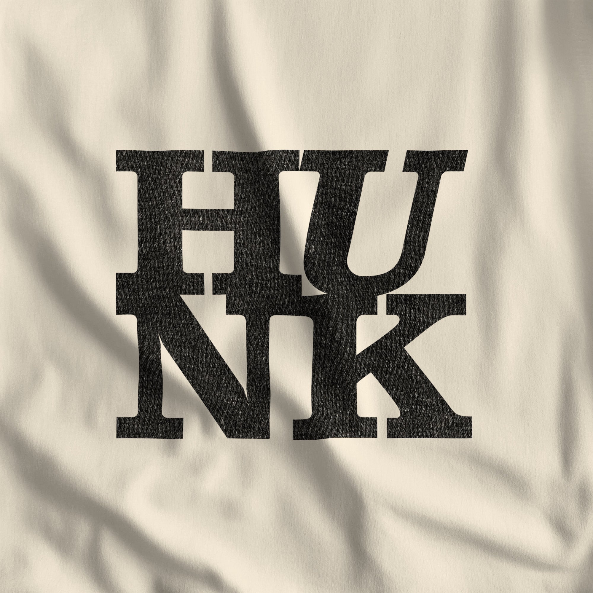 Hunk Long-Sleeve T-Shirt - Hunky Tops #color_Ivory